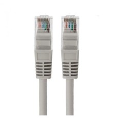 Rexant (18-8002) Шнур коммутационный, патч-корд U/UTP RJ45-RJ45, CAT 5e, LSZH серый, 1м