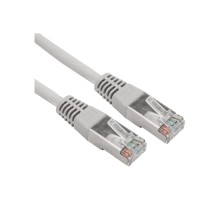 Rexant (18-8001-1) Шнур коммутационный, патч-корд F/UTP RJ45-RJ45, CAT 5e, LSZH серый, 0,5м