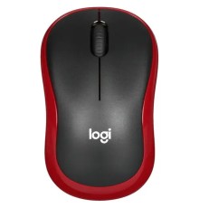 Мышь Logitech Wireless M185 <USB, Red, Retail> 910-002237