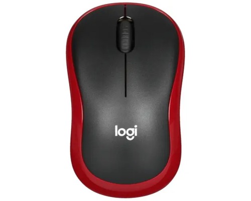 [Мышь] Мышь Logitech Wireless M185 <USB, Red, Retail> 910-002237