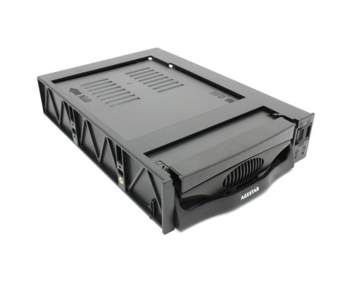 [Контейнер для HDD] AgeStar SR3P-SW-2F Сменный бокс для HDD  SATA SATA пластик черный hotswap 3.5