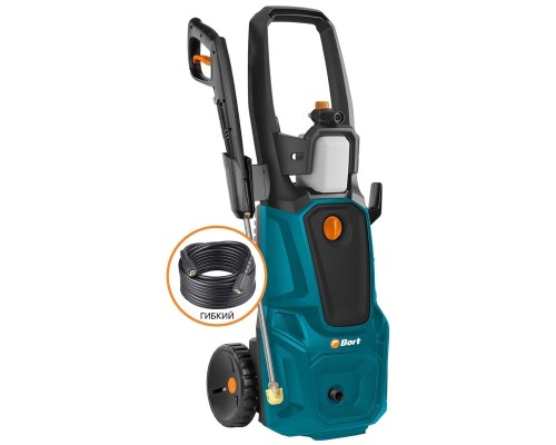 [Мойки] Bort BHR-2700-PRO Мойка высокого давления [93416121] { 2500 Вт, максимальное давление 180 бар, рабочее давление 140 бар, 8 л/мин, 8,9 кг, набор аксессуаров 10 шт }