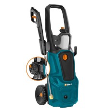 Bort BHR-2700-R Мойка высокого давления [93416114] { 2500 Вт, максимальное давление 180 бар, рабочее давление 140 бар, 8 л/мин, 9 кг, набор аксессуаров 11 шт }