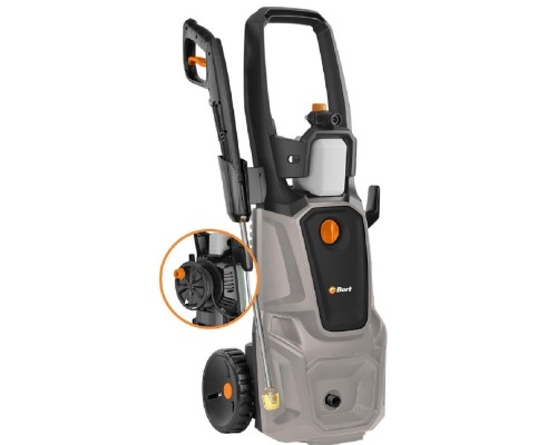 [Мойки] Bort KEX-2700-R Мойка высокого давления [93416145] { 2500 Вт, максимальное давление 190 бар, рабочее давление 150 бар, 8 л/мин, 19.4 кг, набор аксессуаров 11 шт }