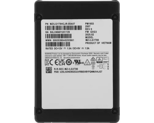 [накопитель] Samsung SSD 1920Gb PM1653, 2.5