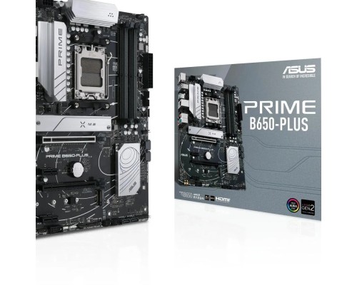 [Материнская плата] ASUS PRIME B650-PLUS (Socket AM5, ATX, 4xDDR5(128GB), DP/HDMI, 2xPCIe 4.0x16/2xPCIe 4.0, 1xLAN (2.5GbE), 4xSATA 6Gb/s, 2xM.2, 1xM.2 E key, 1xType-C, 5xUSB 3.2, 2xUSB 2.0)