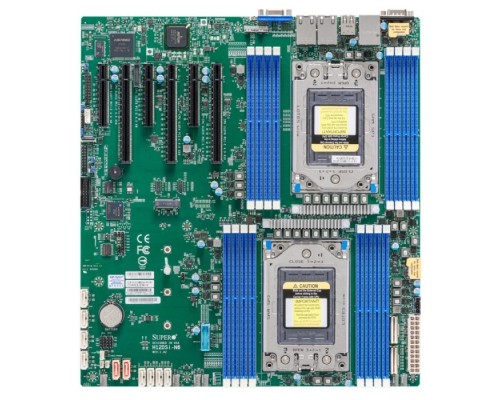 [Материнская плата] Supermicro MBD-H12DSI-N6-B Материнская плата Dual AMD EPYC™ 7003/7002 Series Processors, 4TB Registered ECC DDR4 3200MHz SDRAM in 16 DIMMs, 10 SATA3, 2 SATADOM, 4 NVMe {10} 