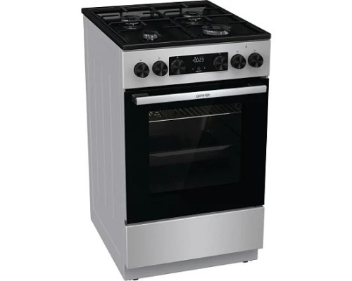 [Микроволновая печь] Плита Комбинированная Gorenje GK5C60SJ серый (без крышки) реш.сталь