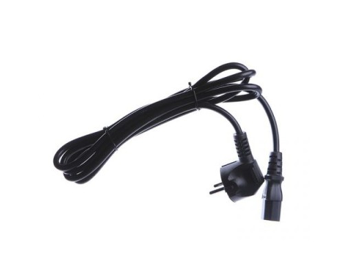 [переходник] Шнур ПВС-АП 3*1,00 S22C13-250-10-3, черный, 3,0 м, C13, 3x1.00, 10А, с заземлением, Power Cube, Россия