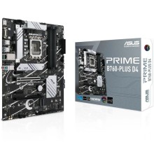 ASUS PRIME B760-PLUS D4 (Socket 1700, ATX, 4xDDR4(128GB),VGA/DP/HDMI, 1xPCIe 5.0x16/1xPCIe 4.0x16/2xPCIe 3.0, 1xLAN (2.5GbE), 4xSATA 6Gb/s, 3xM.2, 1xM.2 E key, 1xType-C, 3xUSB 3.2, 2xUSB 2.0)