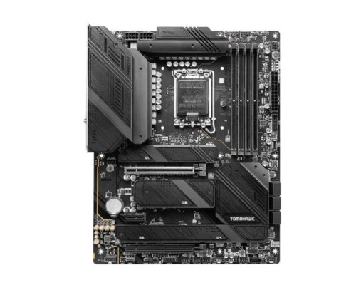 [Материнская плата] MSI MAG Z790 TOMAHAWK WIFI RTL {LGA1700, 4xDDR5, 7xSATA3 RAID 4M.2 HDMI DP ATX}