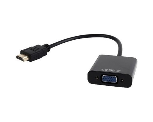 [переходник] Filum Адаптер HDMI - VGA, 0.15 м., разъемы: HDMI A male-VGA female, пакет. [FL-A-HM-VGAF-0.15M] (894152)