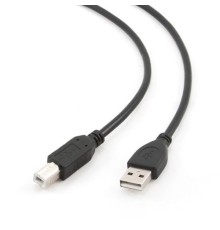 Filum Кабель USB 2.0 Pro, 1 м., черный, разъемы: USB A male-USB B male, пакет. [FL-CPro-U2-AM-BM-1M] (894165)