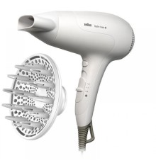 BRAUN HD385 Фен, 2000Вт, белый