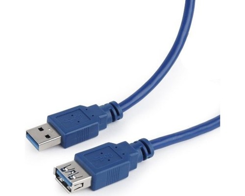[кабель] Filum Кабель удлинитель USB 3.0, 1.8 м., синий, разъемы: USB A male-USB A female, пакет. [FL-C-U3-AM-AF-1.8M] (894175)