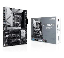 ASUS PRIME Z790-P(Socket 1700, ATX, 4xDDR5(192GB),  DP/HDMI, 1xPCIe 5.0x16/3xPCIe 4.0x16/1xPCIe 3.0, 1xLAN (2.5GbE), 4xSATA 6Gb/s, 3xM.2,1xM.2 E key, 1xType-C,3xUSB 3.2, 4xUSB 2.0,1xPS/2))