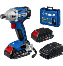 Ударный гайковерт Зубр GVB-250-22 2Ач,  с двумя аккумуляторами