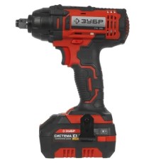 Ударный гайковерт Зубр ГУЛ-255-41 4Ач,  с одним аккумулятором