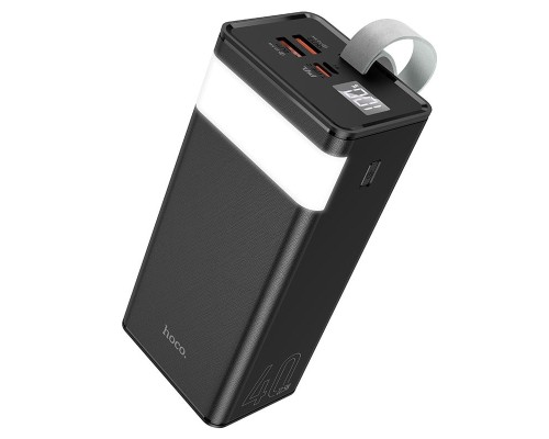 [Аксессуар] Hoco J86 Портативный аккумулятор, 40000mAh, 3A, черный  (59214)        
