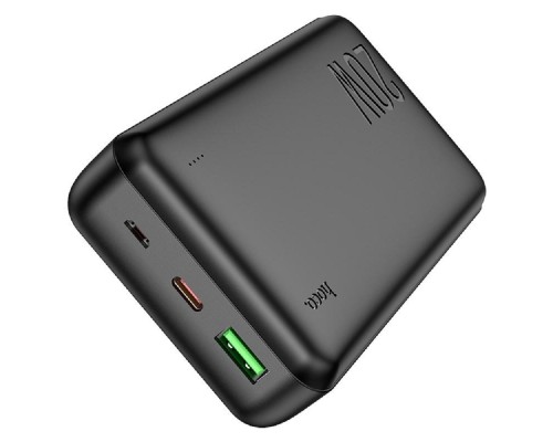 [Аксессуар] Hoco J87A Портативный аккумулятор, 20000mAh, 3A, черный  (61033)       