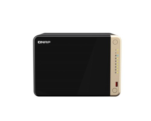 [Дисковый массив] Qnap Original NAS Сетевое хранилище TS-664-8G 6-bay настольный Celeron N5095