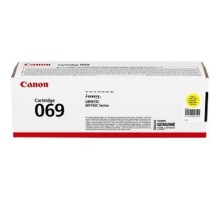 Canon Cartridge 069Y 5091C002 тонер-картридж для MF752Cdw/MF754Cdw/LBP673Cdw 1900 стр. жёлтый