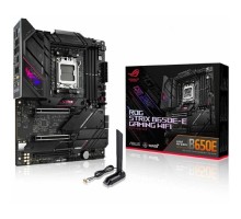 ASUS ROG STRIX B650E-E GAMING WIFI (Socket AM5, ATX, 4xDDR5(128GB), DP/HDMI, 2xPCIe 5.0x16/1xPCIe 4.0x16, 1xLAN (2.5GbE), Wi-Fi 6E, BT, 4xSATA 6Gb/s, 4xM.2, 2xType-C, 6xUSB 3.2, 4xUSB 2.0)