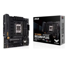 ASUS TUF GAMING B650M-PLUS (Socket AM5, mATX, 4xDDR5(128GB), DP/HDMI, 2xPCIe 4.0x16/2xPCIe 4.0, 1xLAN (2.5GbE), 4xSATA 6Gb/s, 3xM.2, 1xType-C, 3xUSB 3.2, 4xUSB 2.0)