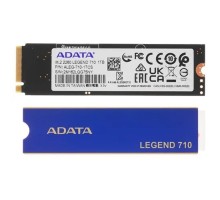 A-DATA SSD 1Tb Legend 710 M.2 2280,  PCI-E 3.0 x4  ALEG-710-1TCS