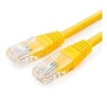 Cablexpert PP12-0.5M/Y Патч-корд UTP кат.5e, 0.5м, литой, многожильный (жёлтый)