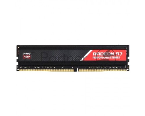 Модуль памяти 8GB AMD Radeon™ DDR4 2666 DIMM (R748G2606U2S) Performance Series, Heat Shield, Black, Retail 