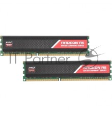 Модуль  памяти 16GB (2x8GB) AMD Radeon™ DDR3 1600 DIMM (R5316G1609U2K) Entertainment Series, Heat Shield, Black, Kit, Retail 