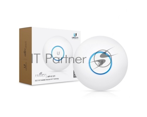 Точка доступа Ubiquiti  UAP-AC-LITE UniFi AP AC LITE 802.11ac 1167Mbps 2.4 и 5GHz 1x1000Mbps LAN