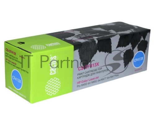 Картридж лазерный Cactus CS-CF413X пурпурный (5000 стр.) для HP HP CLJ Pro M452dn/M452dw/M477fdn/M477fdw