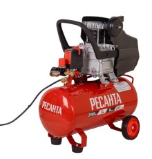 Компрессор поршневой Ресанта КП-24/260М масляный 260л/мин 24л 2000Вт красный/черный
