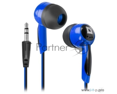 Наушники Defender Basic-604 Blue кабель 1,1 м