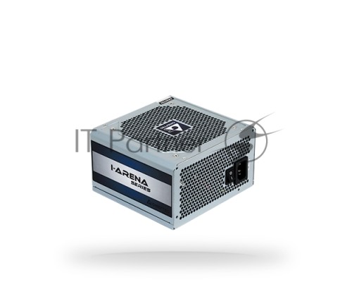Блок питания  Chieftec 500W OEM GPC-500S [iARENA] ATX v.2.3, КПД > 80%, A.PFC, 1x PCI-E (6+2-Pin), 4x SATA, 2x MOLEX, 4PIN 12V, Fan 12cm