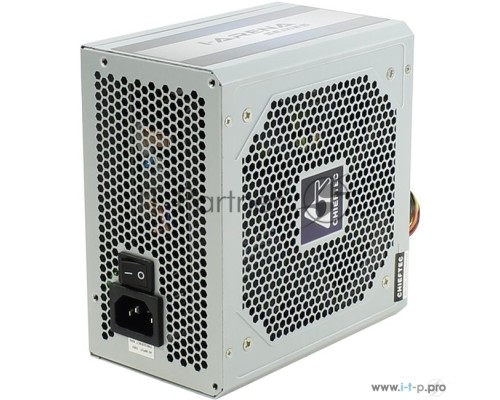 Блок питания  Chieftec 500W OEM GPC-500S [iARENA] ATX v.2.3, КПД > 80%, A.PFC, 1x PCI-E (6+2-Pin), 4x SATA, 2x MOLEX, 4PIN 12V, Fan 12cm