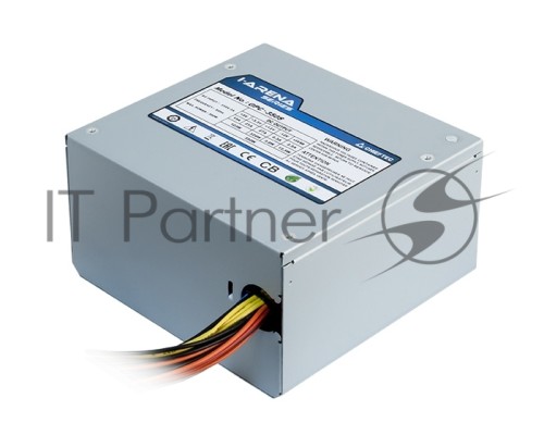 Блок питания  Chieftec 500W OEM GPC-500S [iARENA] ATX v.2.3, КПД > 80%, A.PFC, 1x PCI-E (6+2-Pin), 4x SATA, 2x MOLEX, 4PIN 12V, Fan 12cm