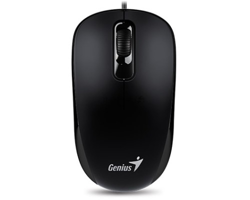 Мышь Genius DX-110 black PS2, G5  (optical 1000dpi, подходит под обе руки)    
