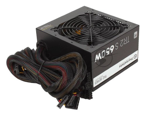 Блок питания Thermaltake TR2 S 650W [PS-TRS-0650NPCWEU-2] v2.3, A.PFC, 80 Plus , Fan 12 cm, Retail
