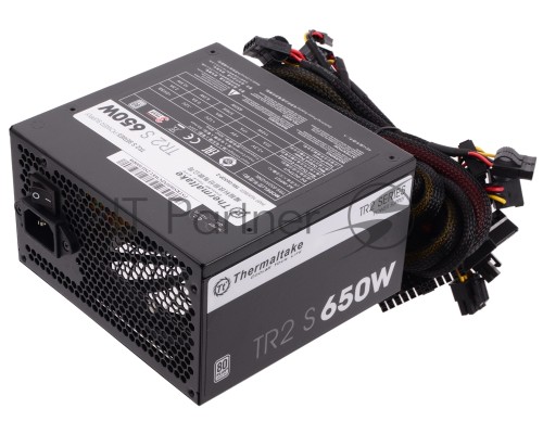 Блок питания Thermaltake TR2 S 650W [PS-TRS-0650NPCWEU-2] v2.3, A.PFC, 80 Plus , Fan 12 cm, Retail
