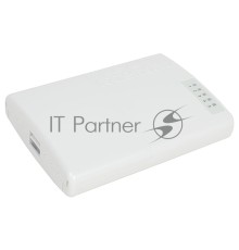 Маршрутизатор MikroTik RB750P-PBr2  PowerBox with 650MHz CPU, 64MB RAM, 5xLAN (four with PoE out), RouterOS L4, outdoor case, PSU, PoE, mounting set
