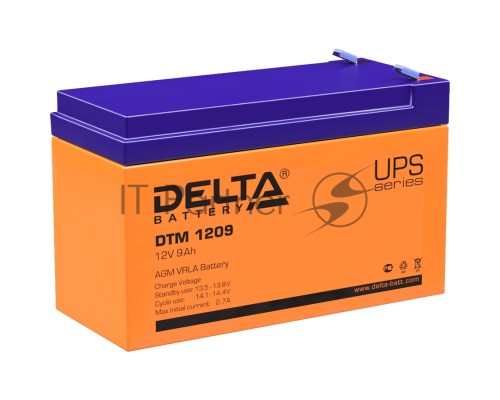 Батарея Delta DTM 1209 (12V, 9Ah)