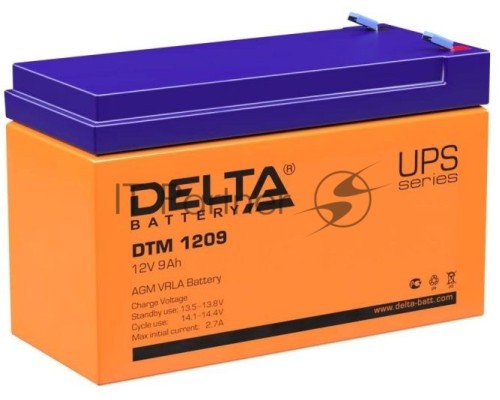 Батарея Delta DTM 1209 (12V, 9Ah)