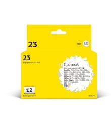 T2  C1823 Картридж струйный  №23 для  HP Deskjet 710/720/810/830/880/890/1120/1125 (360стр.), цветной