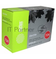 Картридж лазерный Cactus CS-C724 чёрный (6000 стр.) для Canon LBP 6480/6750/6480x/6750dn