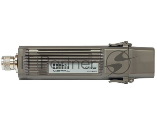 Сетевое оборудование Mikrotik RBMetalG-52SHPacn 2.4/5GHz 802.11a/b/g/n/ac wireless, RouterOS L4, metal case, mounting loops, PoE, PSU, Omni antenna