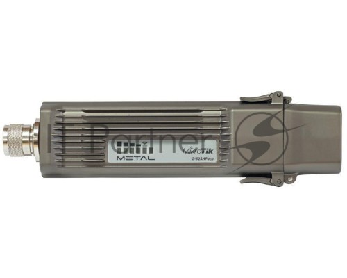 Сетевое оборудование Mikrotik RBMetalG-52SHPacn 2.4/5GHz 802.11a/b/g/n/ac wireless, RouterOS L4, metal case, mounting loops, PoE, PSU, Omni antenna