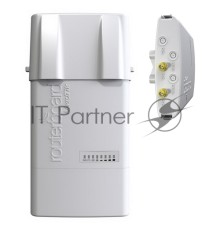 Точка доступа MikroTik RB911G-5HPacD-NB NetBox 5 (720MHz CPU, 128MB RAM, 1xGigabit LAN, built-in 5Ghz 802.11ac 2x2 dual chain wireless with two RP- SMA connectors, RouterOS L4, outdoor enclosure, POE, PSU, pole mou